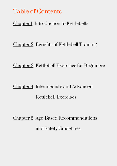 The Kettlebell Training Guide